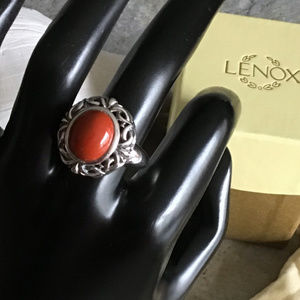 Italian Coral & Sterling